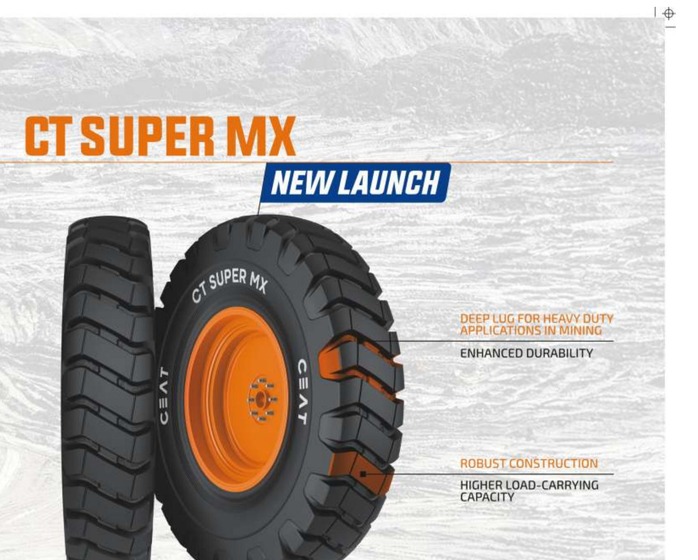 CEAT CT Super MX OTR tyre — 10.00-20