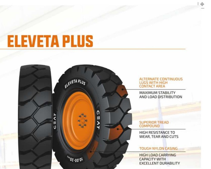 CEAT Eleveta Plus OTR tyre — 9.00-20