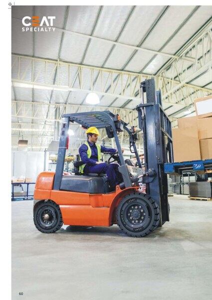 CEAT Eleveta X3 in action — Forklifts, warehouse equipment, industrial vehicles