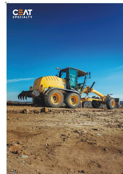 CEAT Grip Master Grader in action — Motor graders