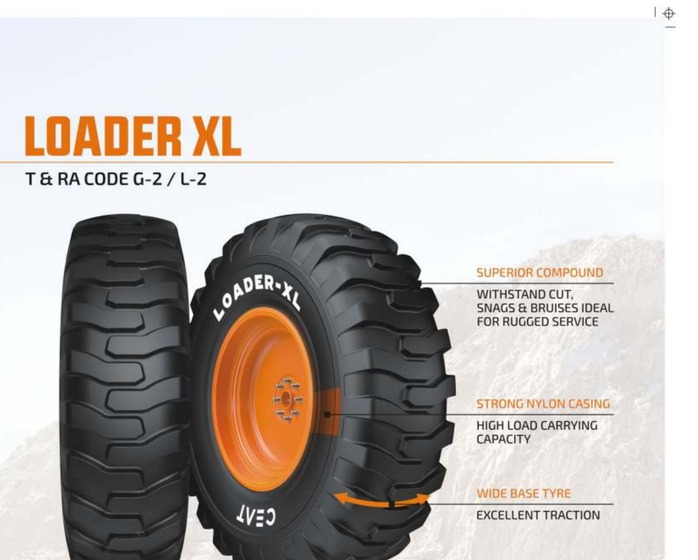 CEAT Loader XL OTR tyre — 17.5-25 (12PR)
