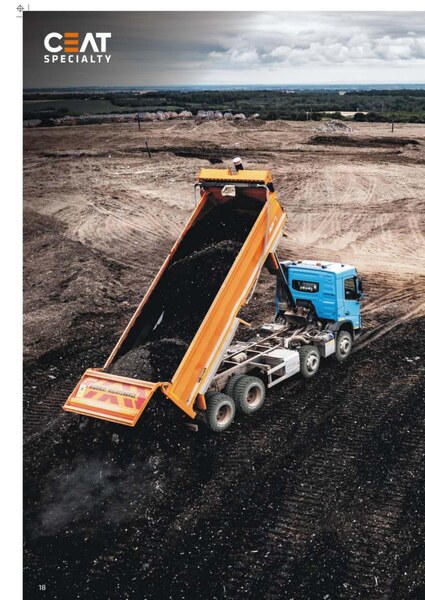 CEAT Minemax in action — Mining dump trucks, off-highway vehicles