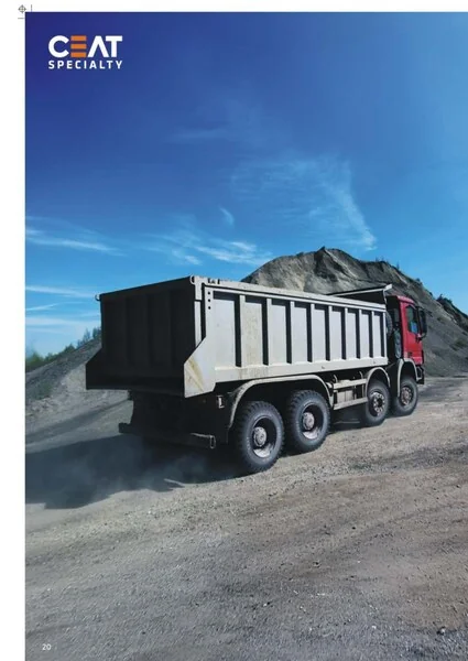 CEAT Minemax X3 in action — Mining dump trucks requiring maximum tyre life