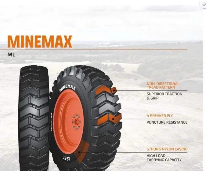 CEAT Minemax tyre 10.00-20