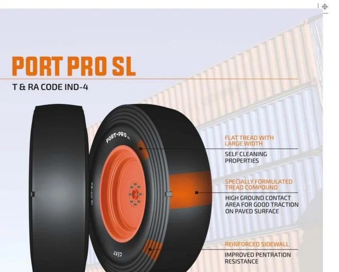 CEAT Port Pro SL tyre 18.00-25 (40PR)