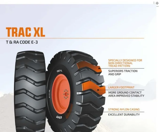 CEAT Trac XL tyre 14.00-20